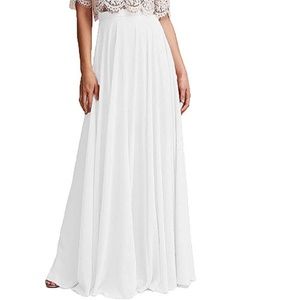 Bridesmaid Maxi Skirt - Floor Length Chiffon